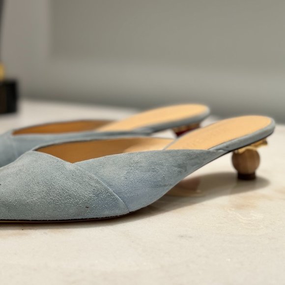 Jacquemus "Architectural" Kitten Heels - Picture 1 of 4